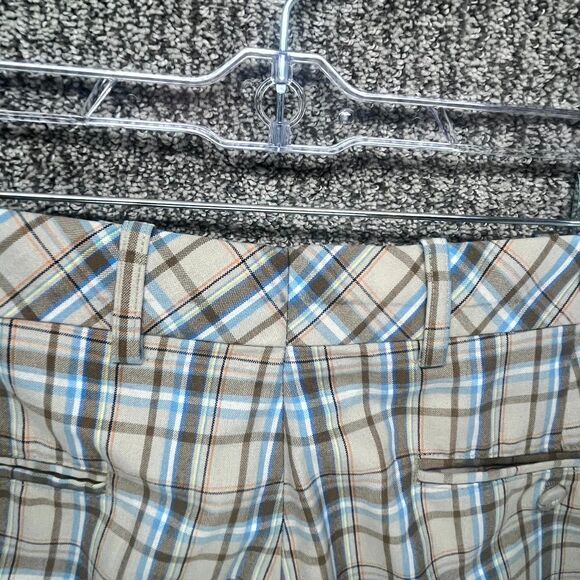 Walter Hagen Golf Shorts Mens 34 Multicolor Plaid Casual Flat Front Belt Loops - Picture 9 of 13